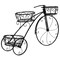 Bicycle Style Flower Pot Holder 3 Tier Iron Plant Stand Basket Rack Black